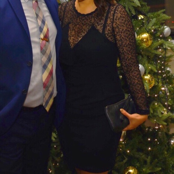 French Connection Lace Top Dress - Picture 3 of 3